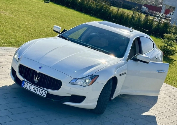 Maserati Quattroporte cena 143000 przebieg: 52000, rok produkcji 2014 z Łowicz małe 254